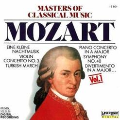 Wolfgang Amadeus Mozart — Symphony No. 40 In G Minor, K 550: I-Molto Allegro